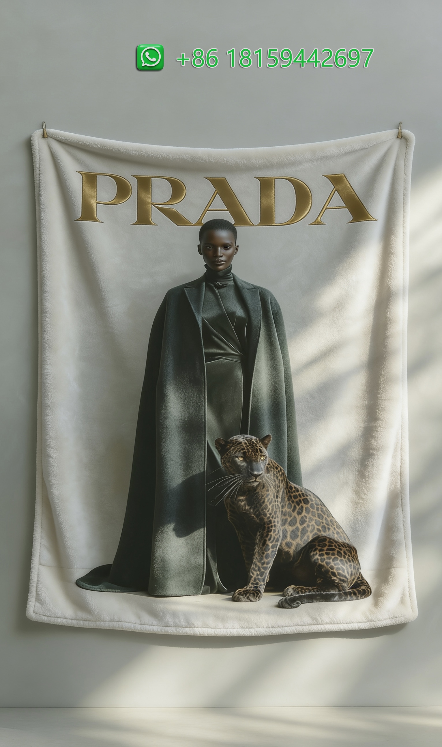 Prada Throw Blankets